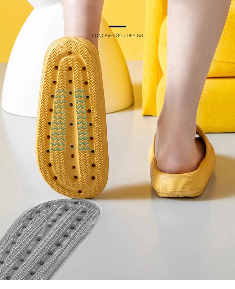 Women Thick Platform Cloud Slippers