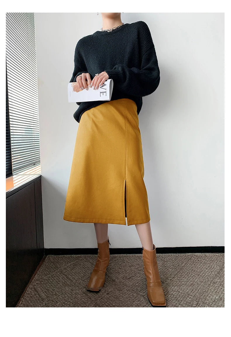 Nerazzurri Midi skirts below knee