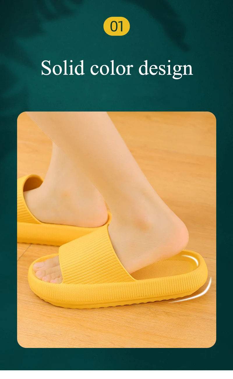 Women Thick Platform Cloud Slippers