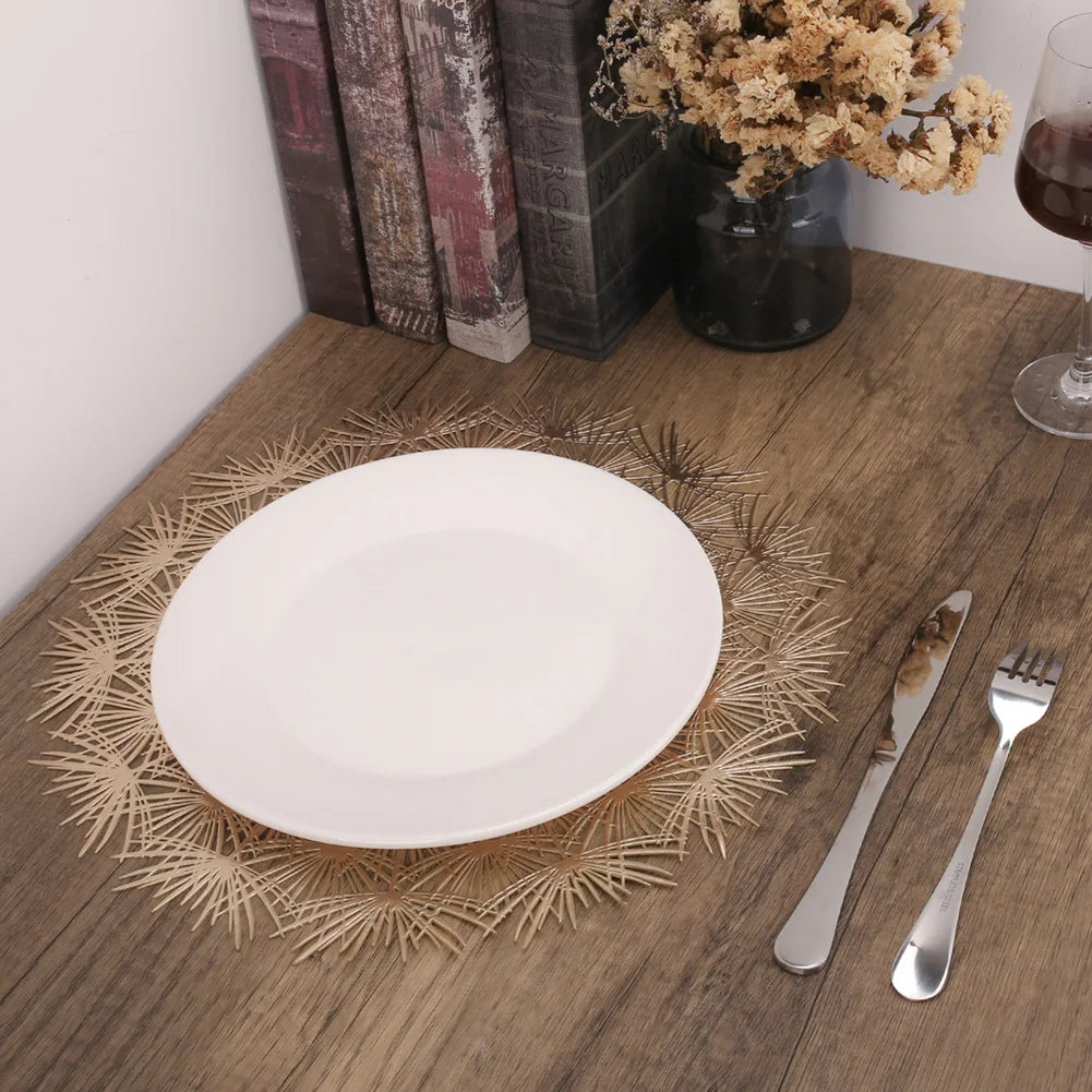 Set of 4 Round Placemats Place Mats