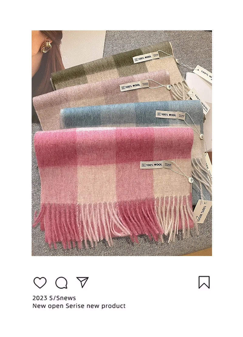 100% Pure Wool Scarf