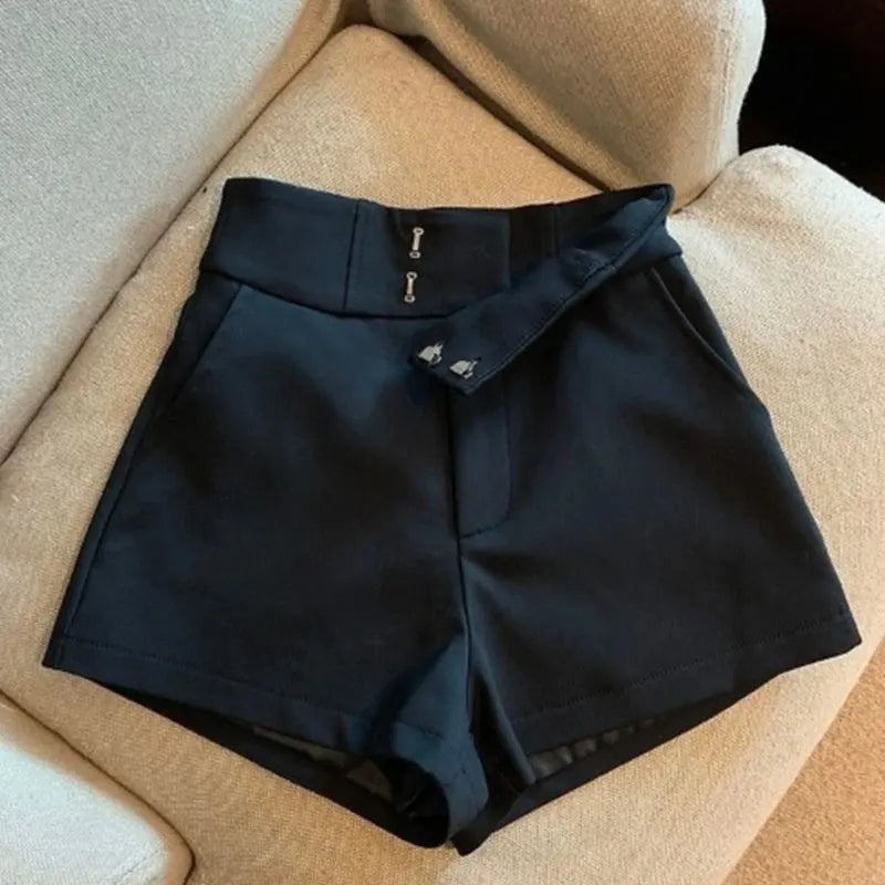 High Waisted Shorts A Line