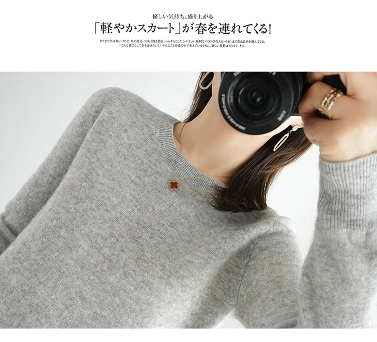 Autumn And Winter Cashmere Sweater