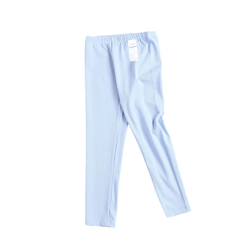 Kids Solid Color Pants