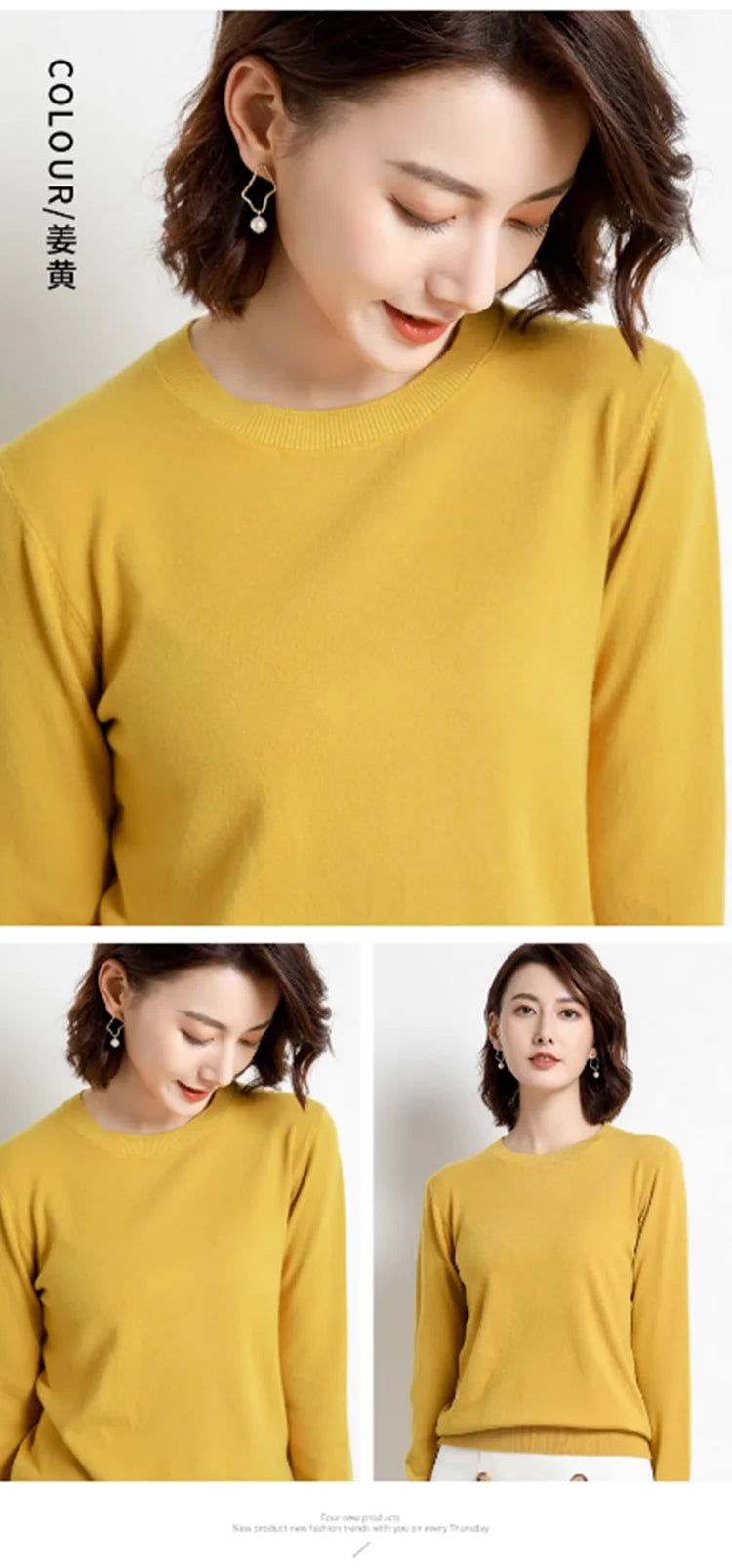 Autumn And Winter Cashmere Sweater