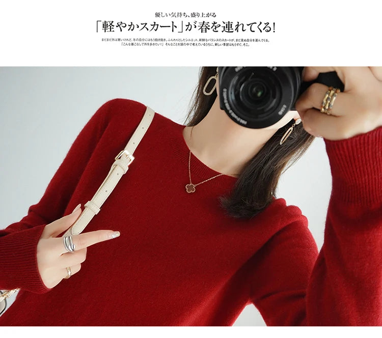 Autumn And Winter Cashmere Sweater