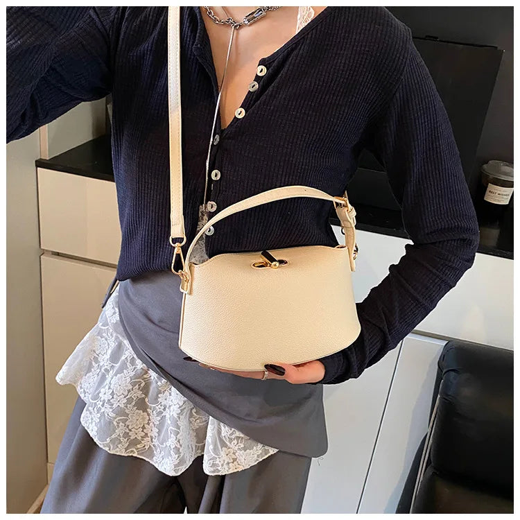 Niche Brand Women's Fashion Handbag Soft Versatile