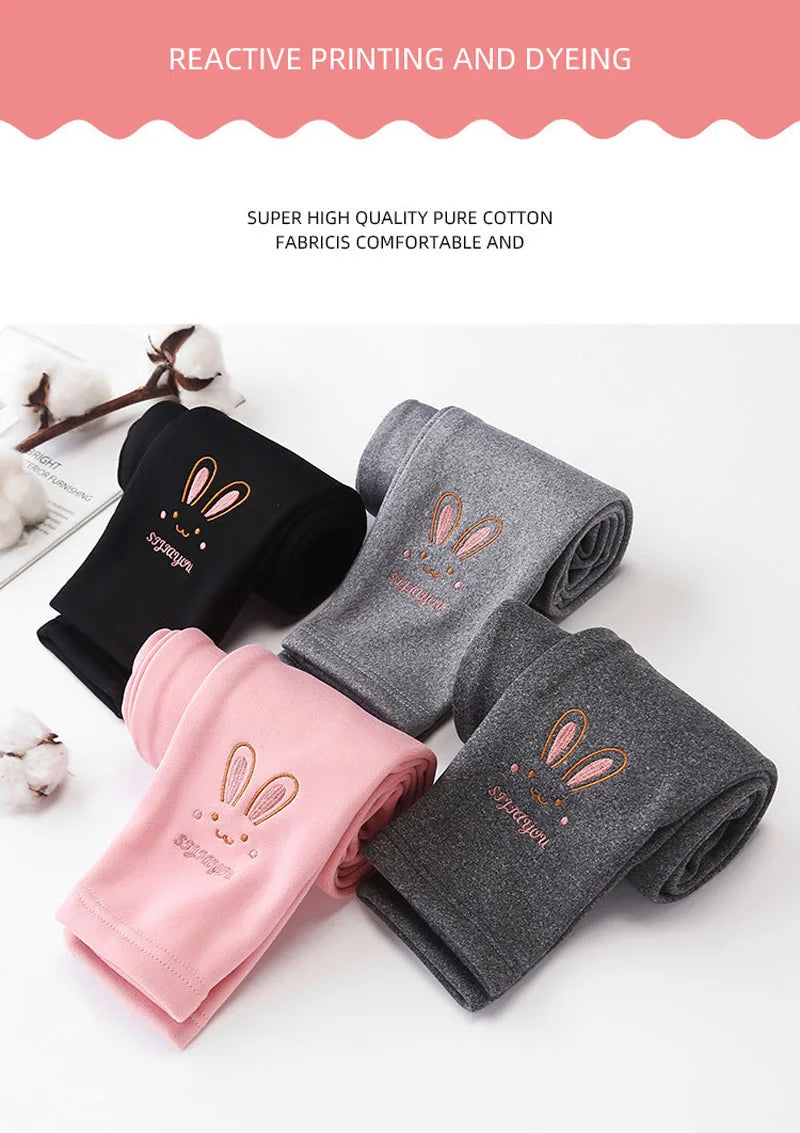 Girls Leggings Autumn Winter Thick Warm