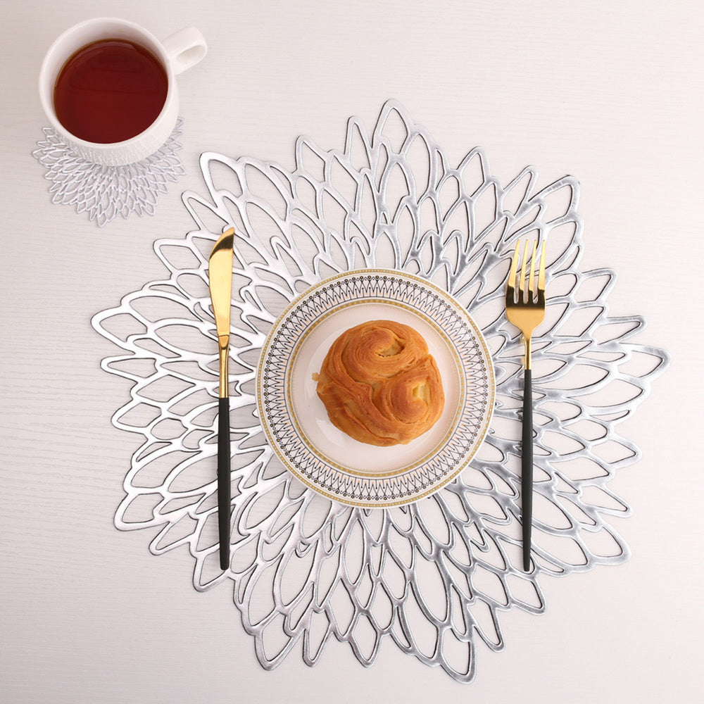 Set of 4 Round Placemats Place Mats