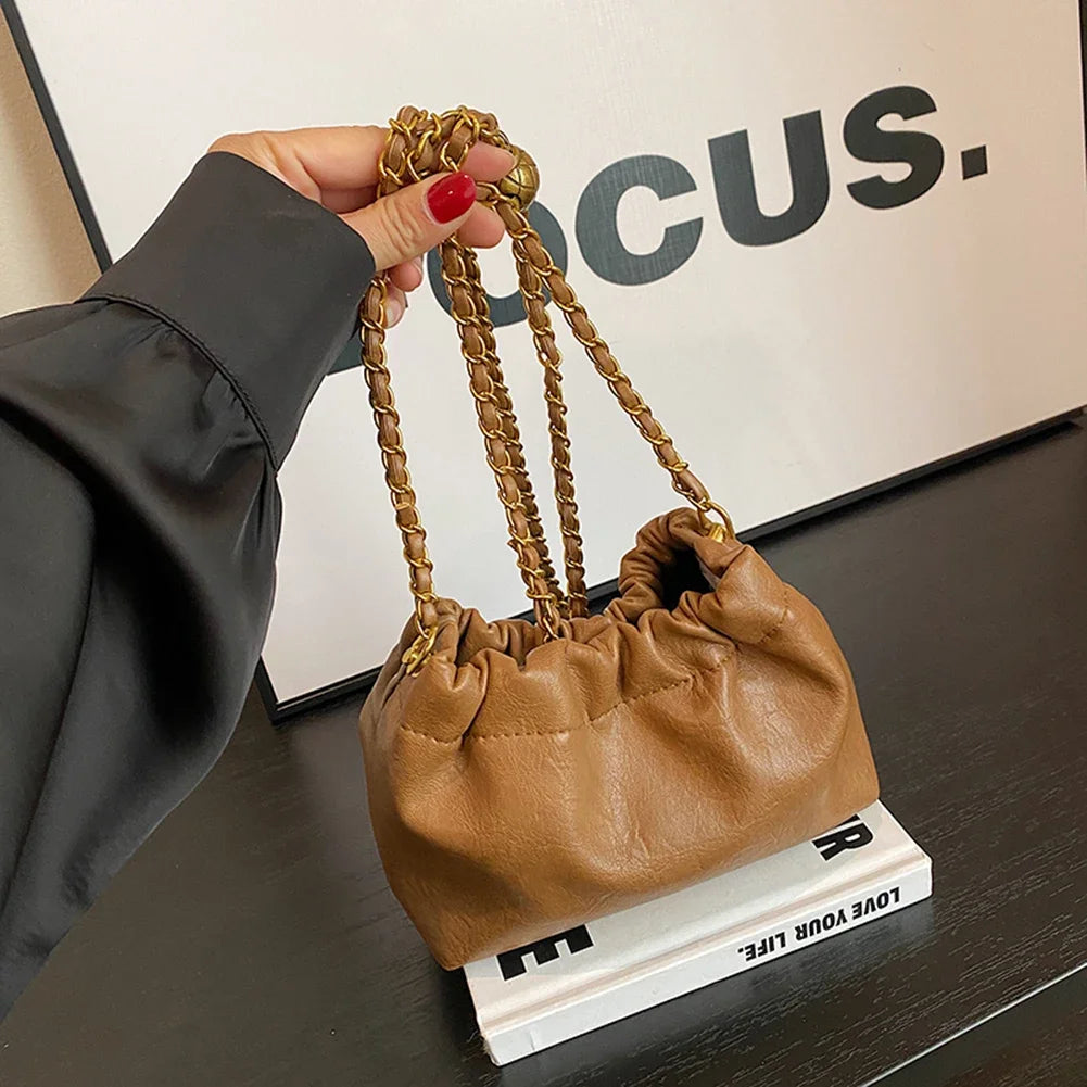Women's Crossbody Tote Bag PU Leather Hobo Bag