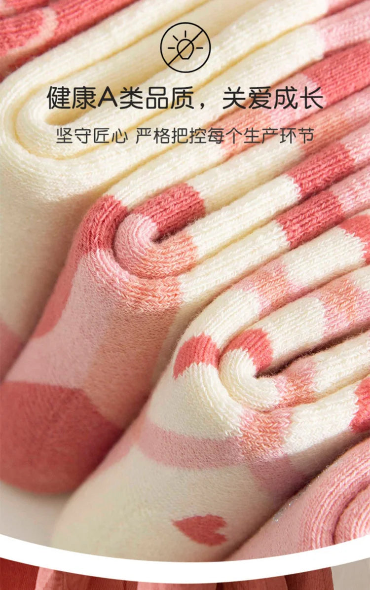 Girls Winter Socks 5 Pairs