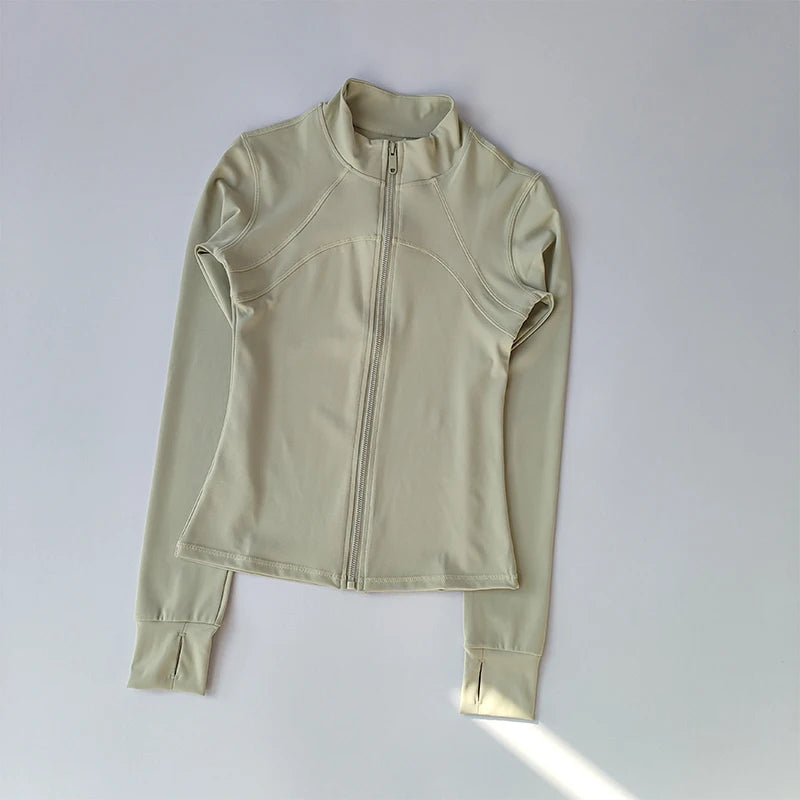 Yoga Suit Women's High-end Standing Collar