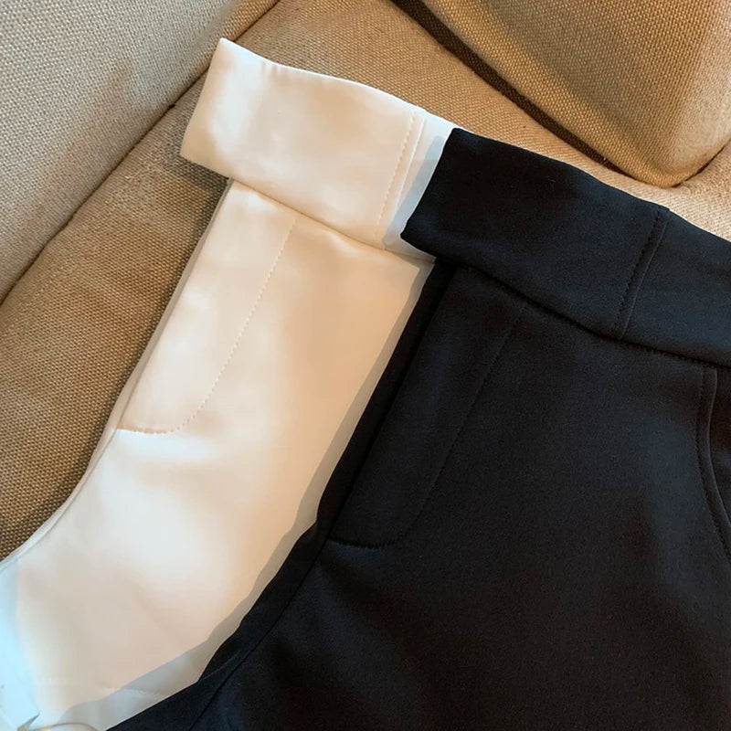 High Waisted Shorts A Line
