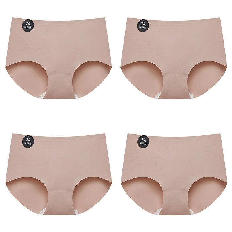 FalllSweet 4PCS Seamless Panties