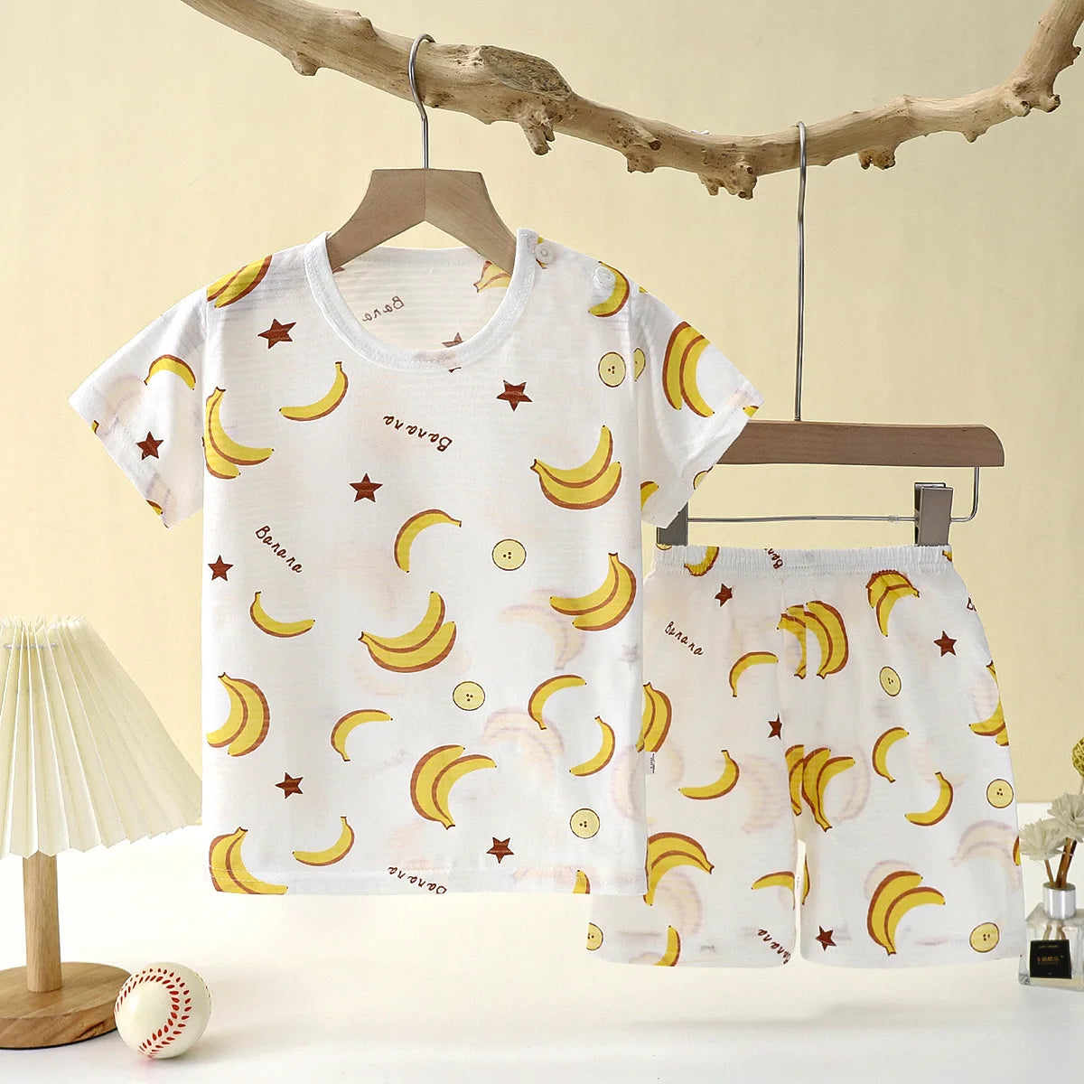 New Summer Children Home Clothing Pajamas Set