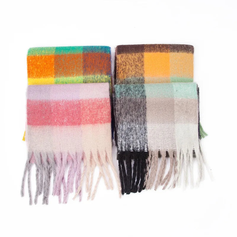 Thick Warm Scarf Women Cashmere