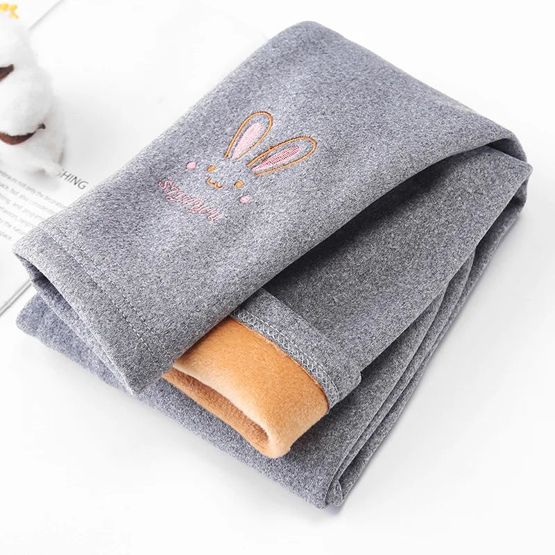 Girls Leggings Autumn Winter Thick Warm