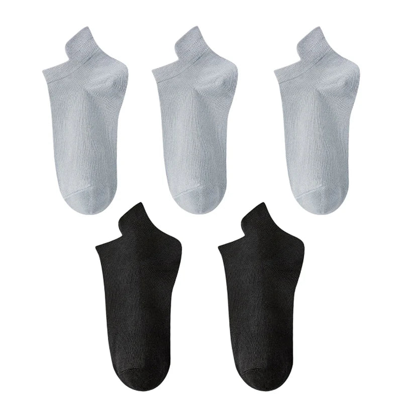 10pieces=5 Pairs Women Socks Casual Breathable High Quality Ankle Sock