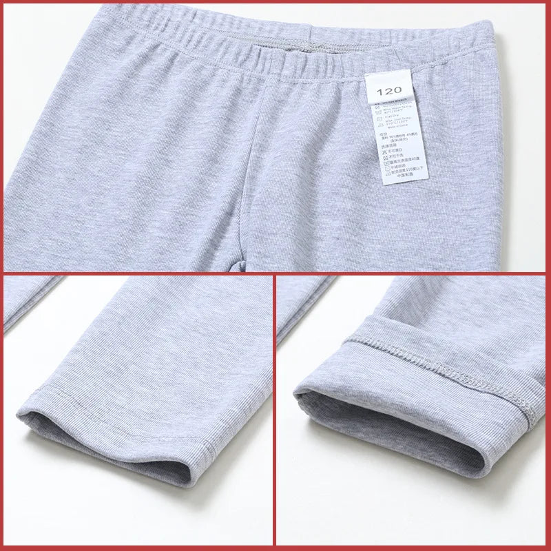Kids Solid Color Pants