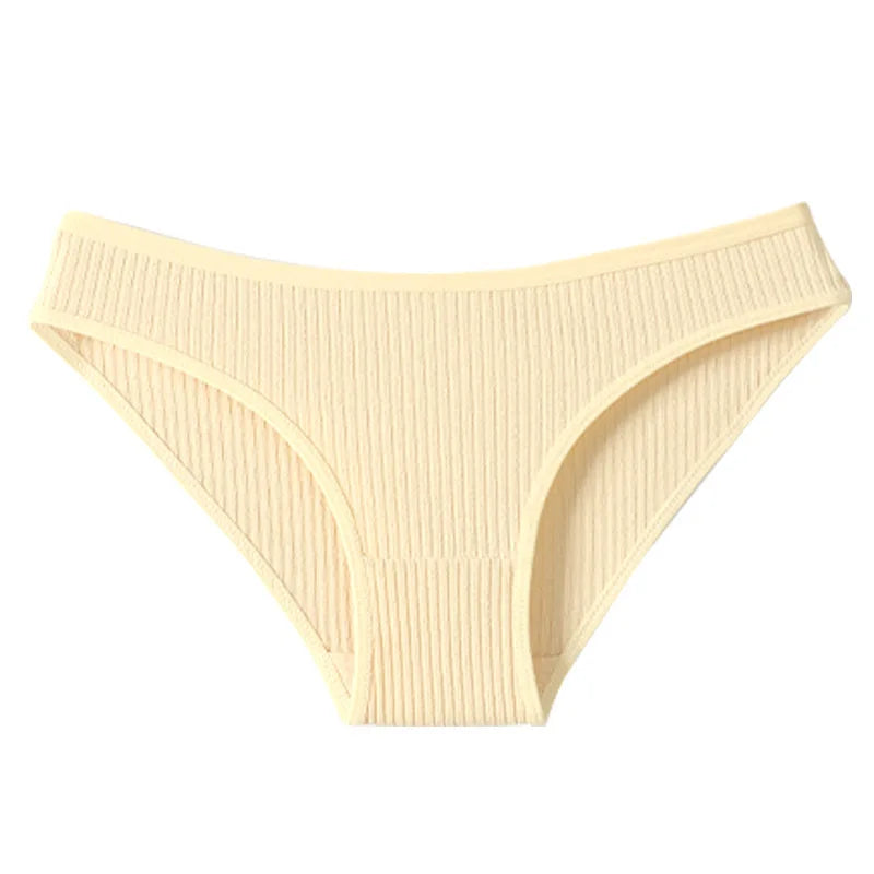 7Pcs Women's Panties Striped Briefs