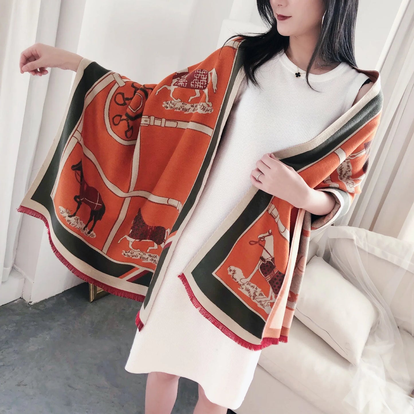 Winter Cashmere Scarf