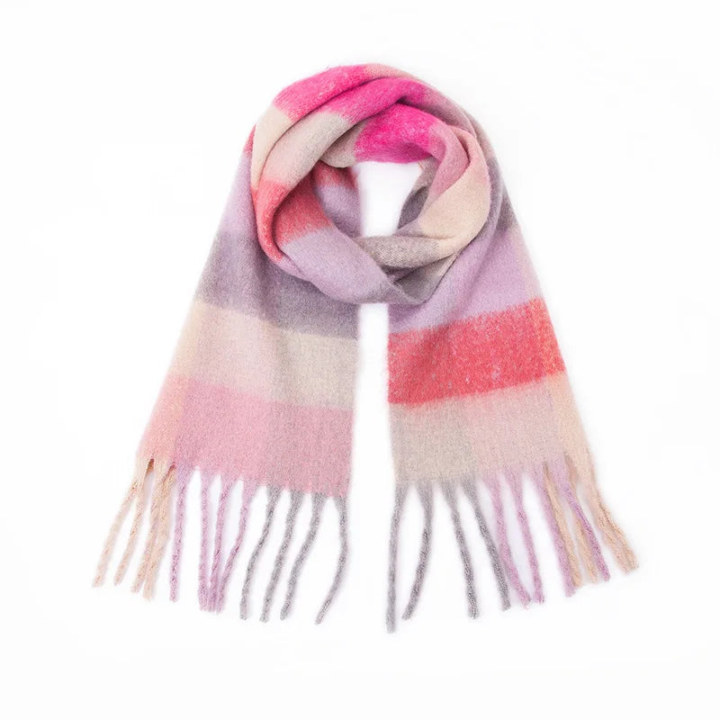 Thick Warm Scarf Women Cashmere