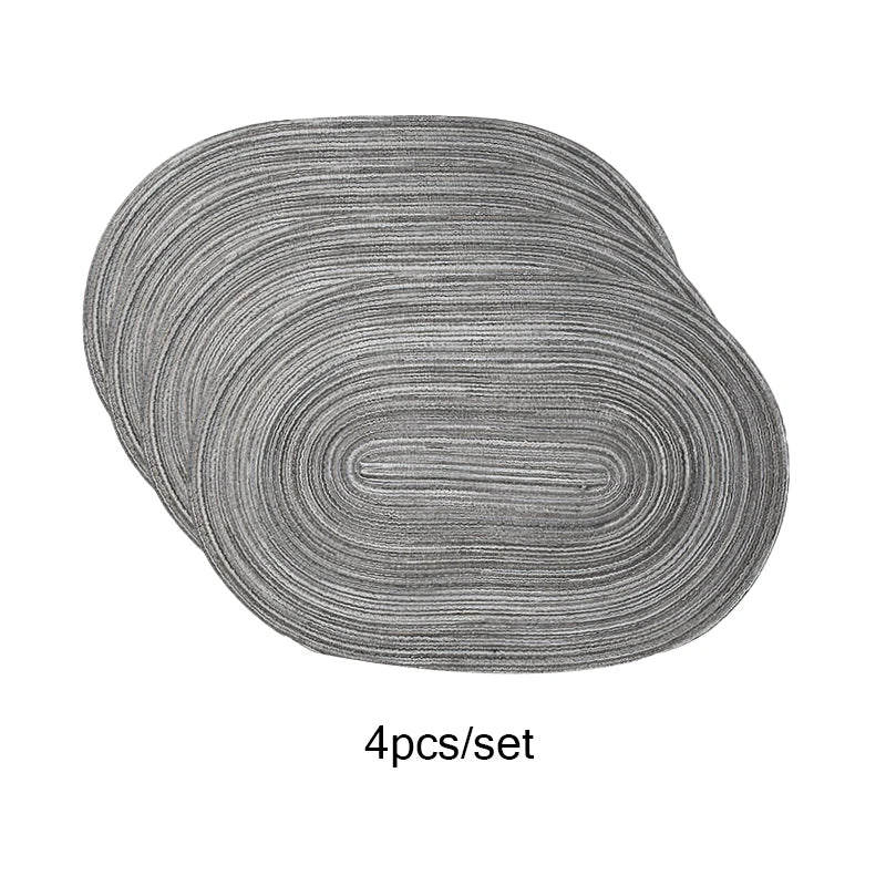 Placemats Set of 4,Heat resistant pad,Place Mat Washable Table Mats