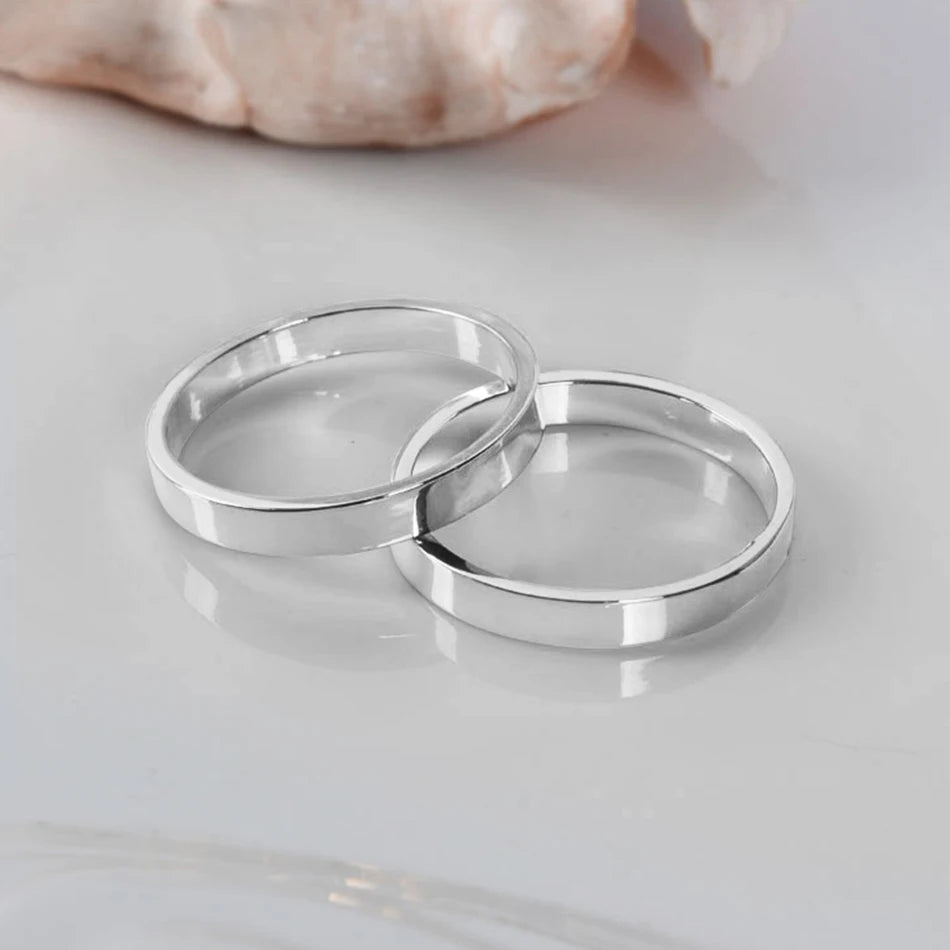 4PCS Alloy Metal Simple Napkin Rings