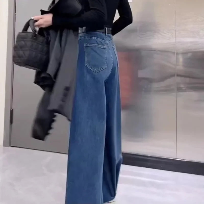 Retro Loose Super Wide-leg Jeans