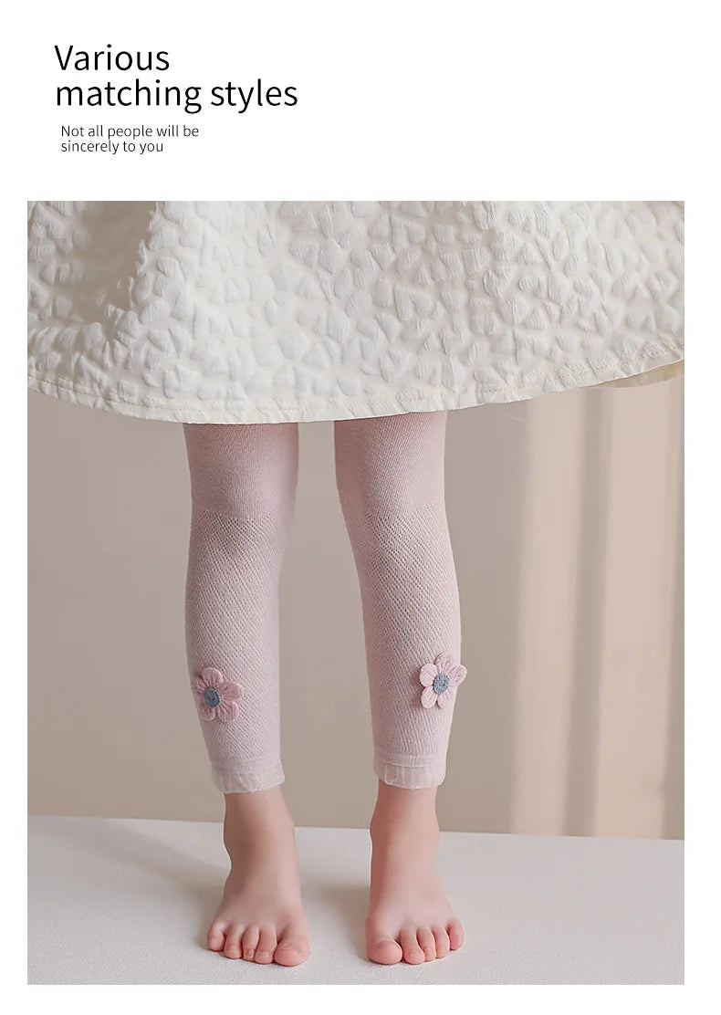 Girls Leggings Kids Hollow Out