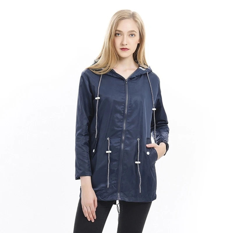 Womens Waterproof Raincoat