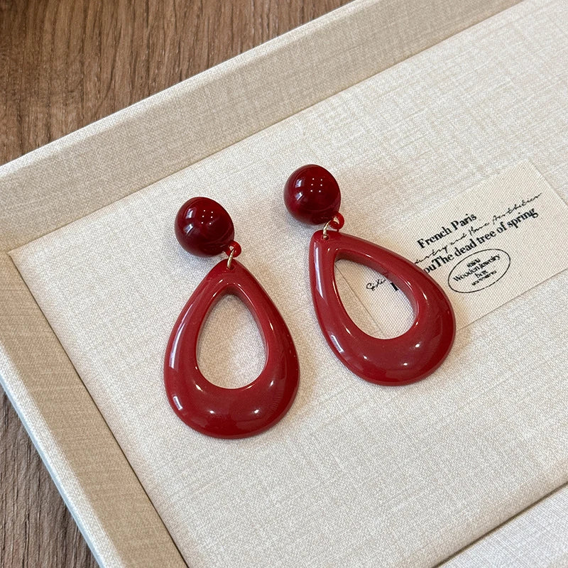 Ankela Red Ribbon Bow-knot