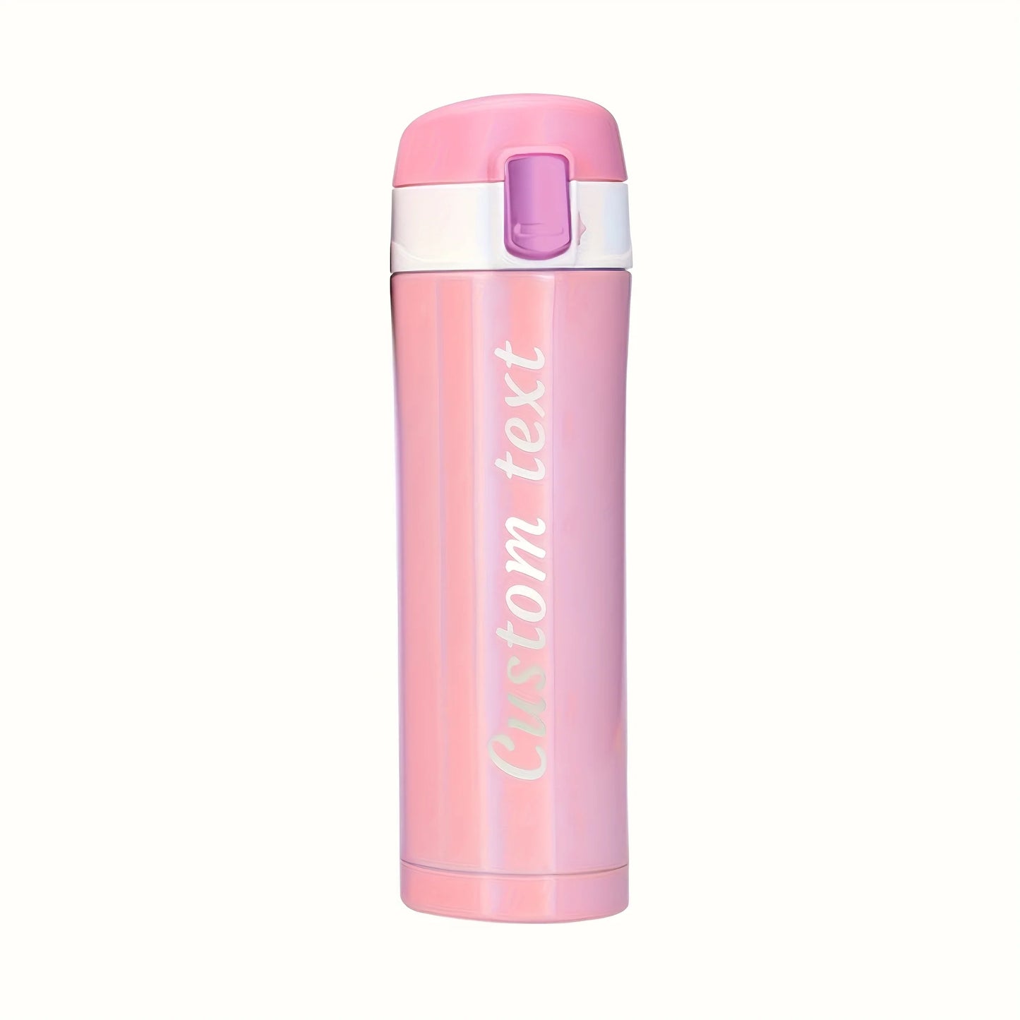 Personalized Laser Engraved Name Insulated Bottle with Lock