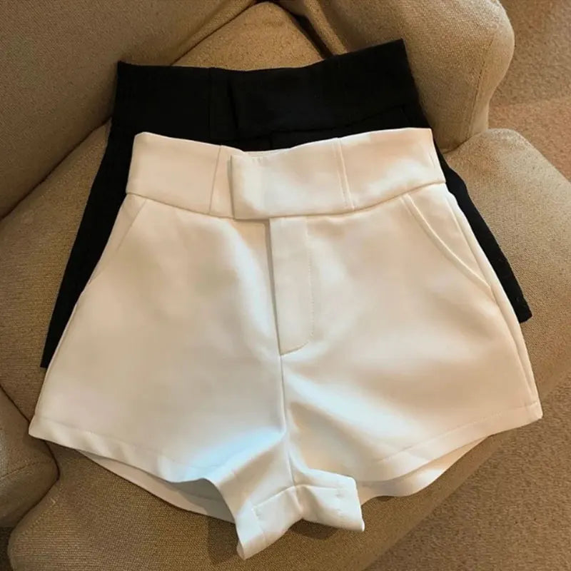 High Waisted Shorts A Line