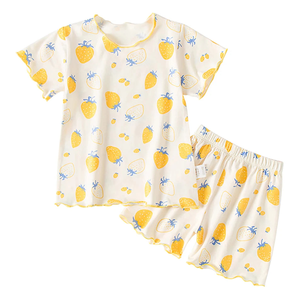 Girls Summer Pajama Sets