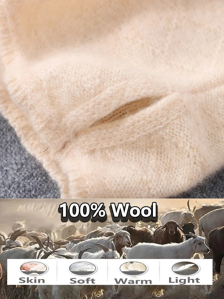 100% Merio Wool Neck Warmer