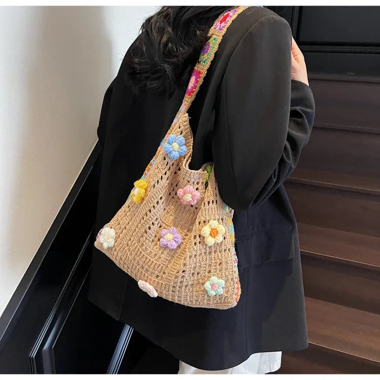 Women's Boho Crochet Bag