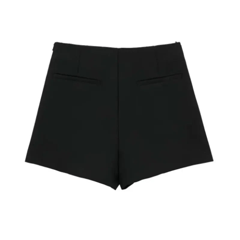 Asymmetric Shorts Skirts