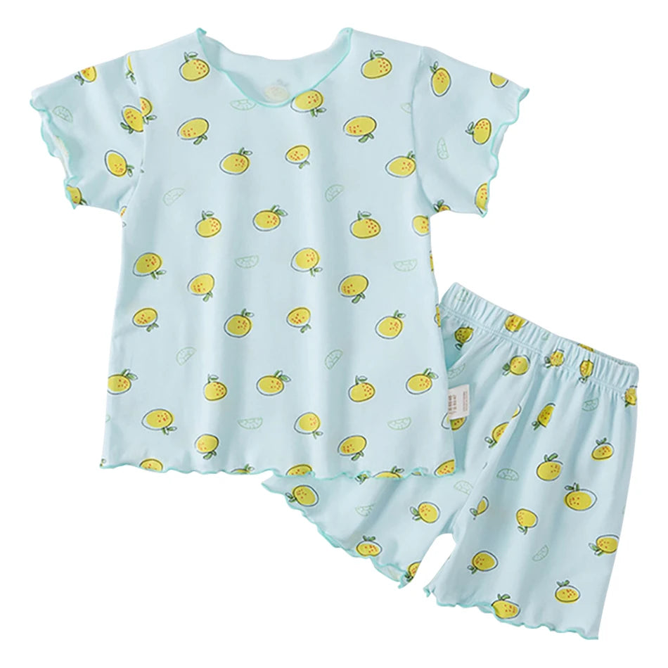 Girls Summer Pajama Sets