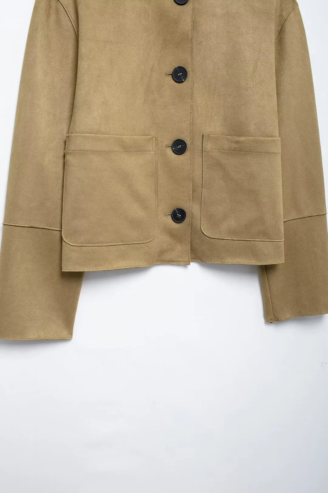 MUJER 2025 Suede Jacket Women Varsity Bomber Jackets