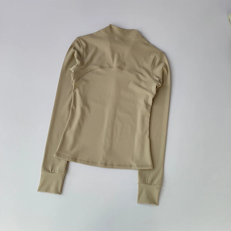 Yoga Suit Women's High-end Standing Collar