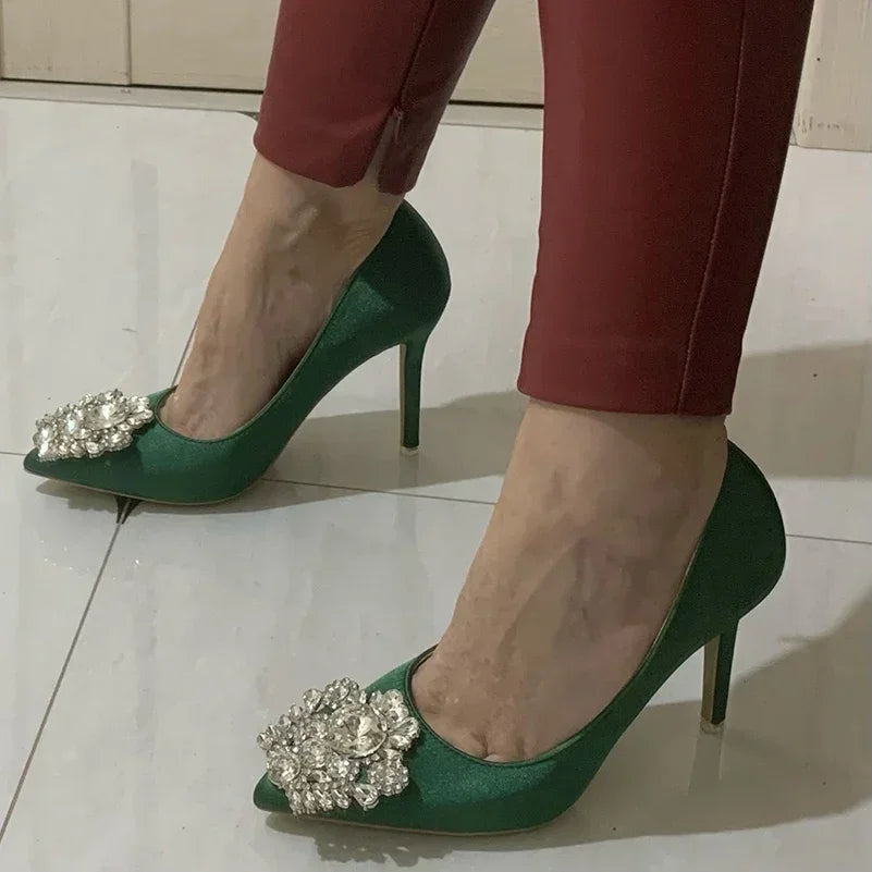Crystal Drag Queen Pumps