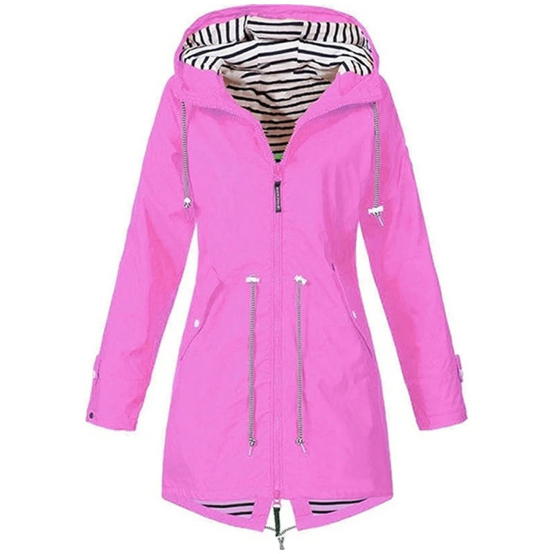 Womens Waterproof Raincoat