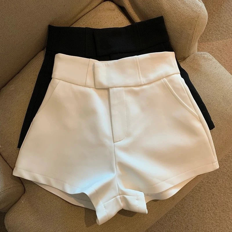 High Waisted Shorts A Line