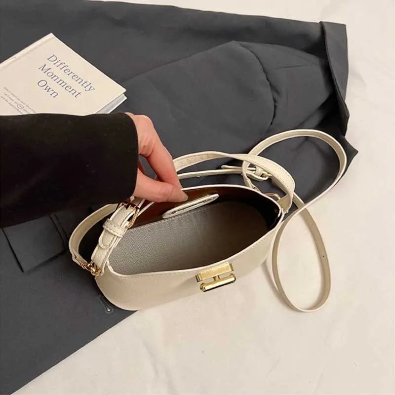 Niche Brand Women's Fashion Handbag Soft Versatile