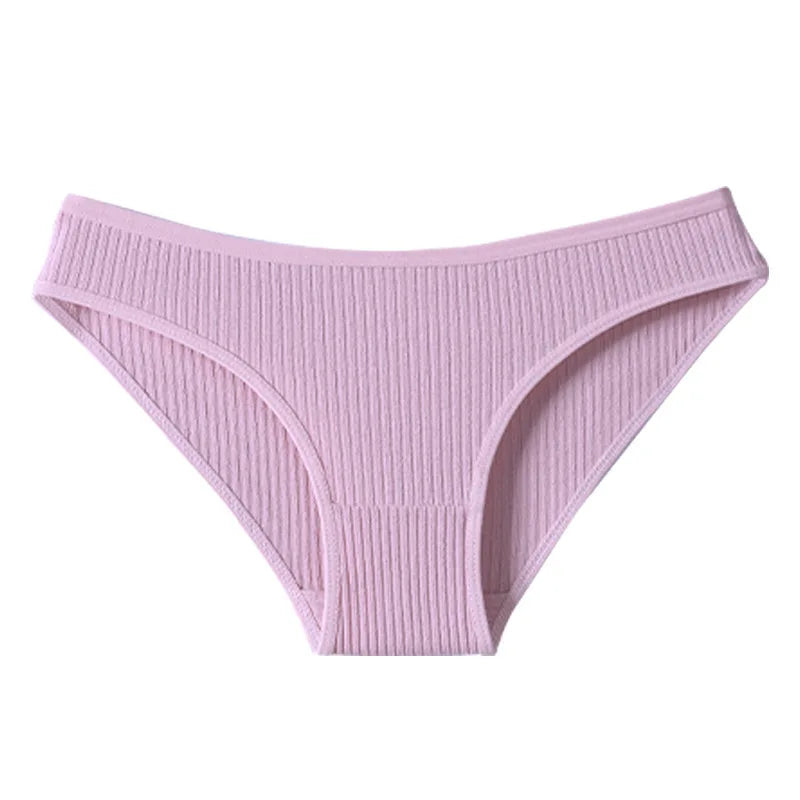 7Pcs Women's Panties Striped Briefs