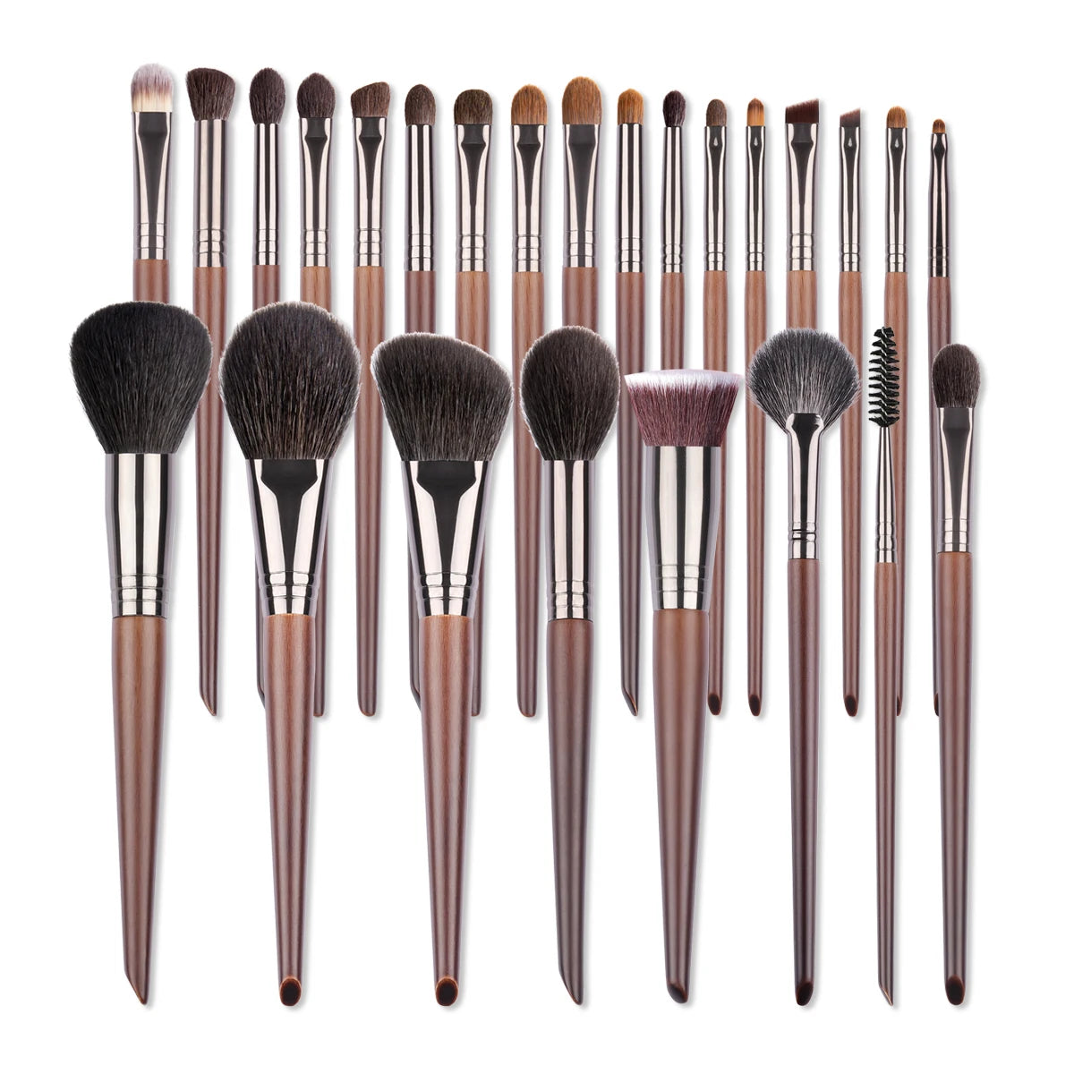 Natural Goat Hair Makeup Brushes Set Professional Kit