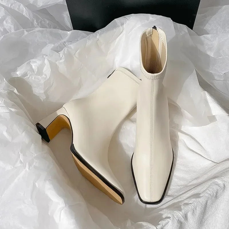 Vintage Warm Cotton Women Ankle Boots