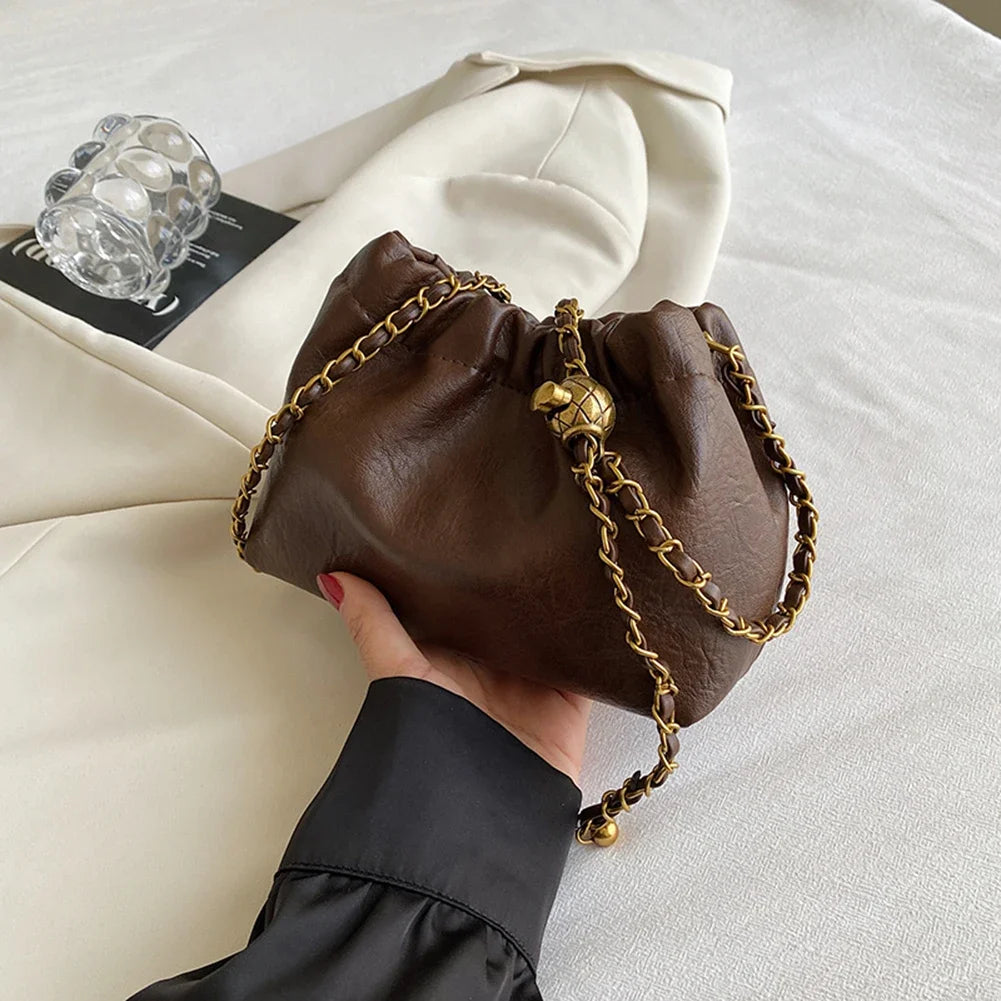 Women's Crossbody Tote Bag PU Leather Hobo Bag