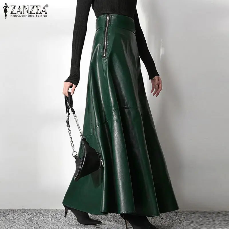 Solid Mujer Faldas